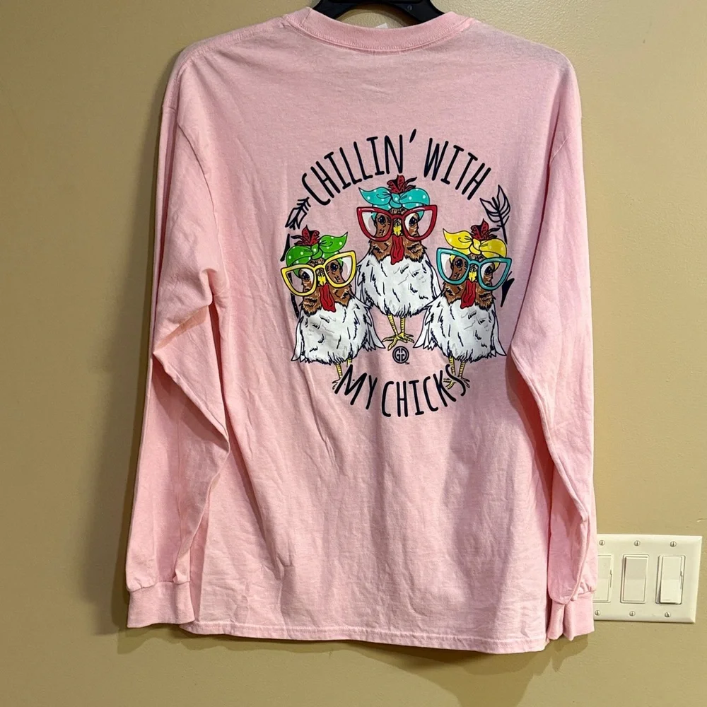 Gildan Ultra Cotton Light Pink T-Shirt - Picture 17 of 17
